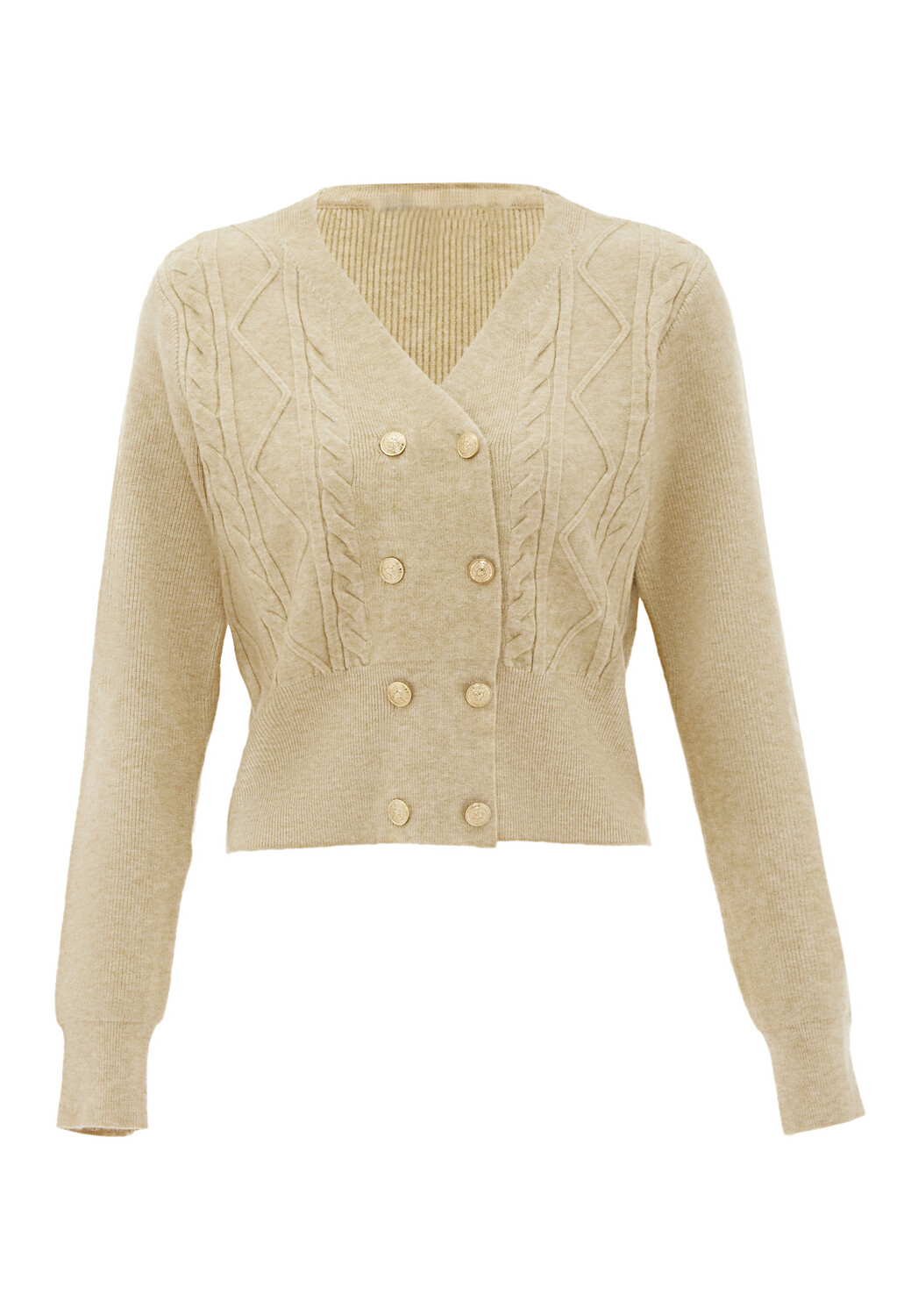 

Толстовка NAEMI Strickjacke, бежевый
