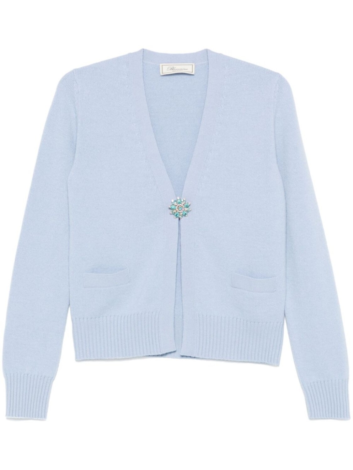 

Blumarine кардиган с кристаллами, синий