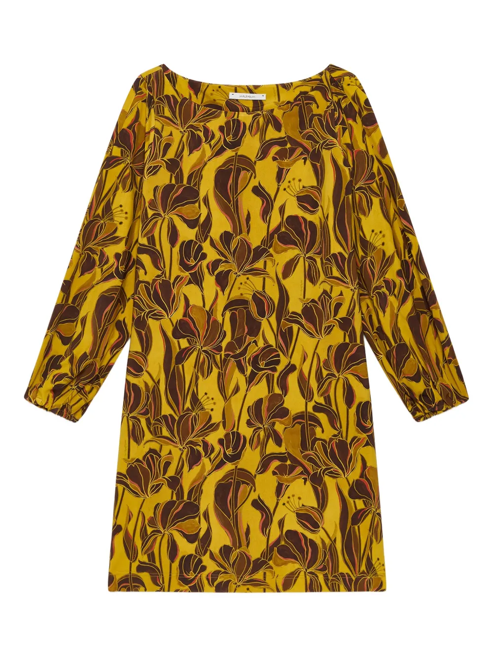 

Мини-платье Lily's Ballet с цветочным принтом Maliparmi, желтый