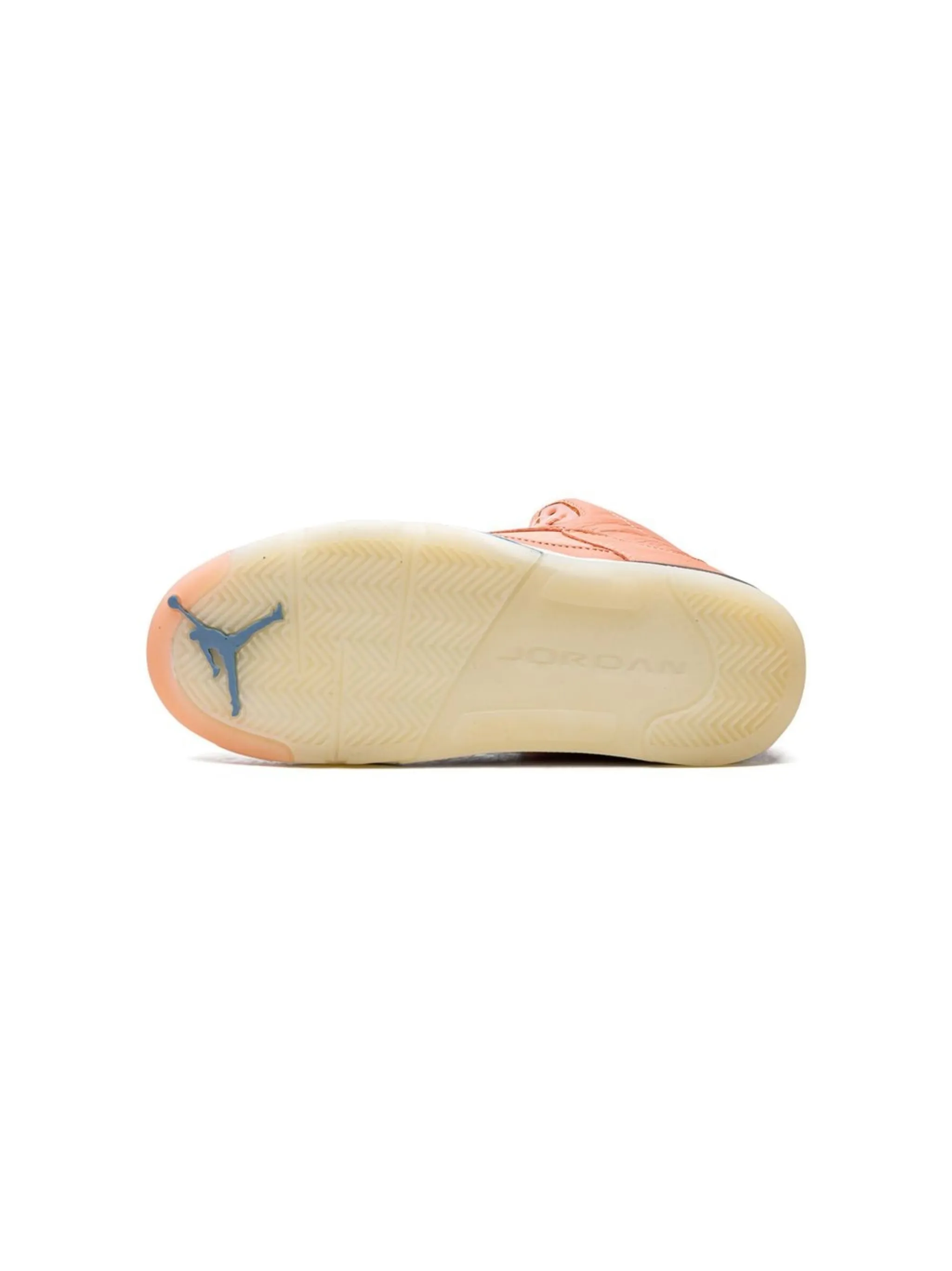 Высокие кроссовки Air Jordan 5 Jordan Kids, оранжевый — фото 4