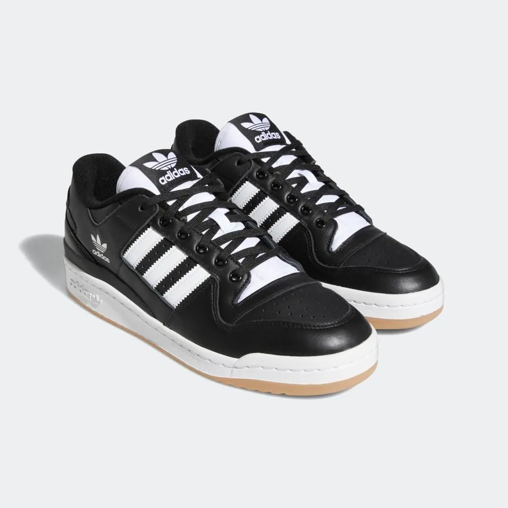Мужские кроссовки Adidas Forum Low, черно-белый — фото 3