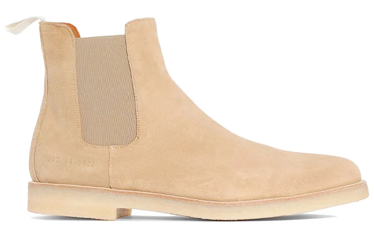 COMMON PROJECTS Челси-ботинки телесного цвета — фото 3