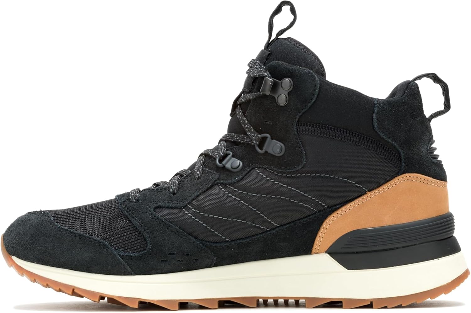 Мужские кроссовки Merrell Alpine 83 Sneaker Recraft Mid водонепроницаемые, черный — фото 4