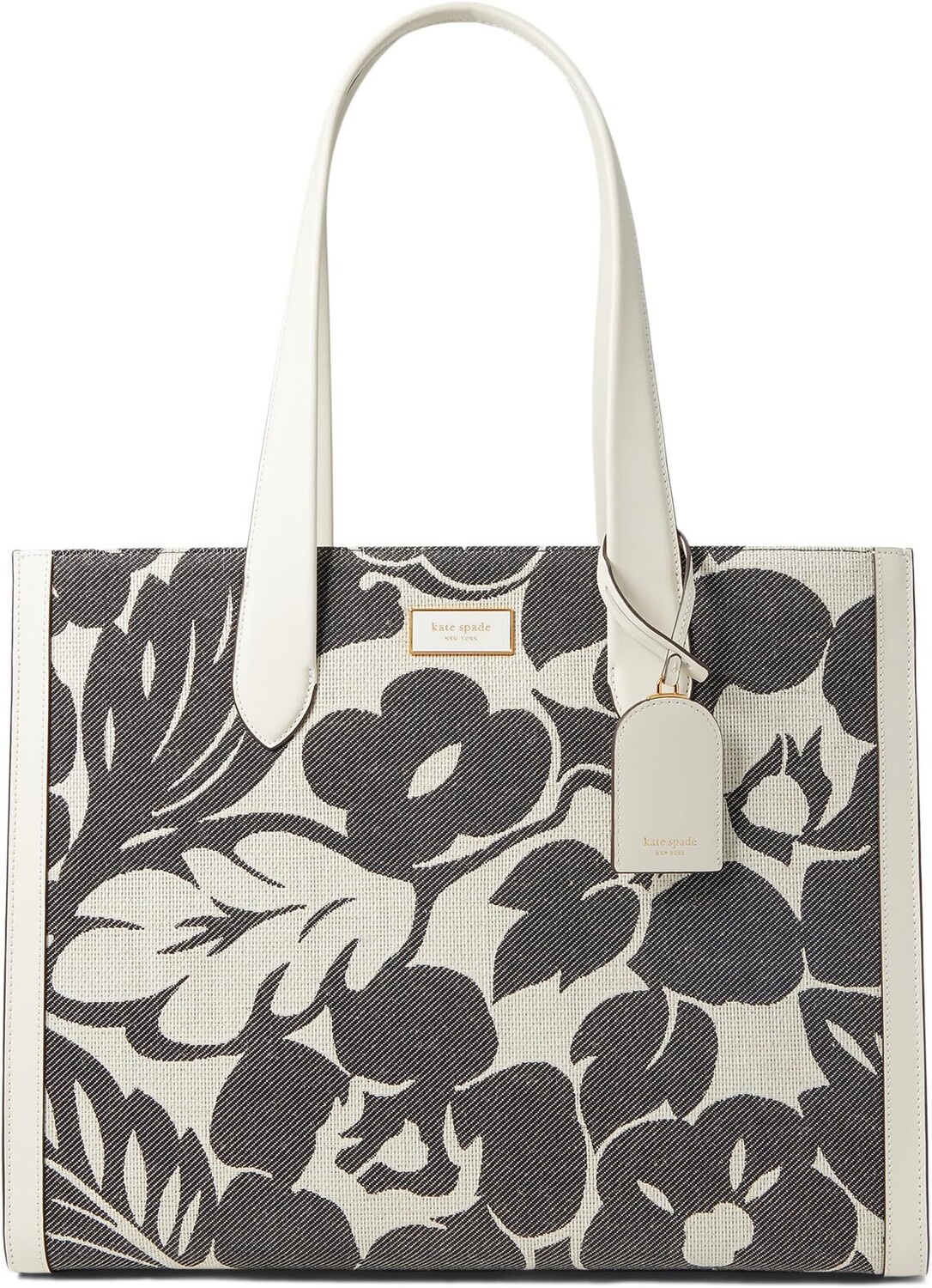 

Сумка-тоут Kate Spade New York Heinz X Kate Spade New York Embellished Patent Large Tote, цвет Black Multi