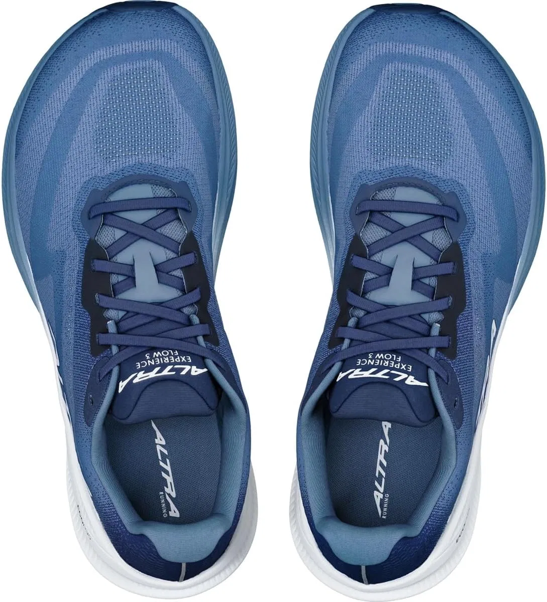 Мужские беговые кроссовки ALTRA Experience Flow 3 для бега по шоссе, 2-Navy Light Blue — фото 4
