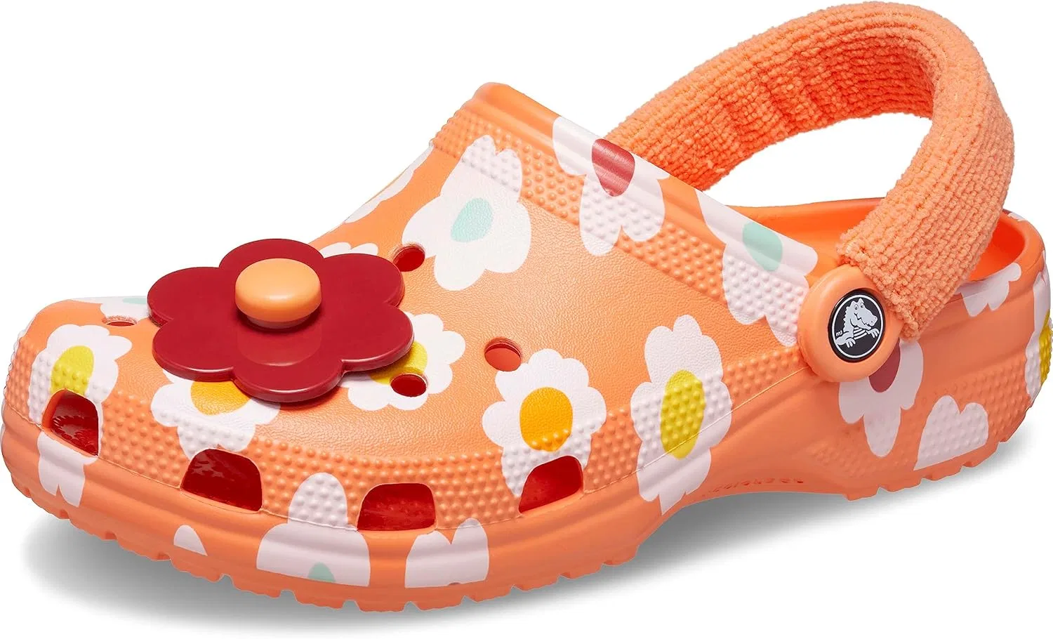Crocs Кроксы Zen Garden Sensory Classic Terry Cloth Clog (для маленьких и больших детей) Arctic / Multi