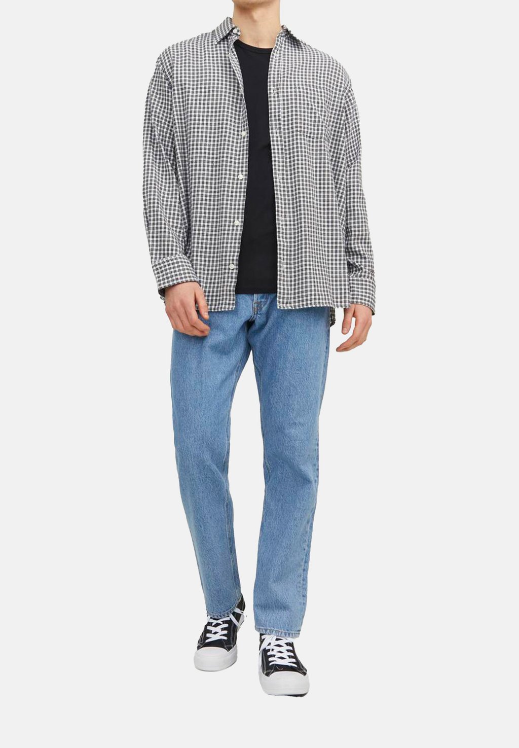 

Базовая футболка 3ER PACK Jack & Jones, черный