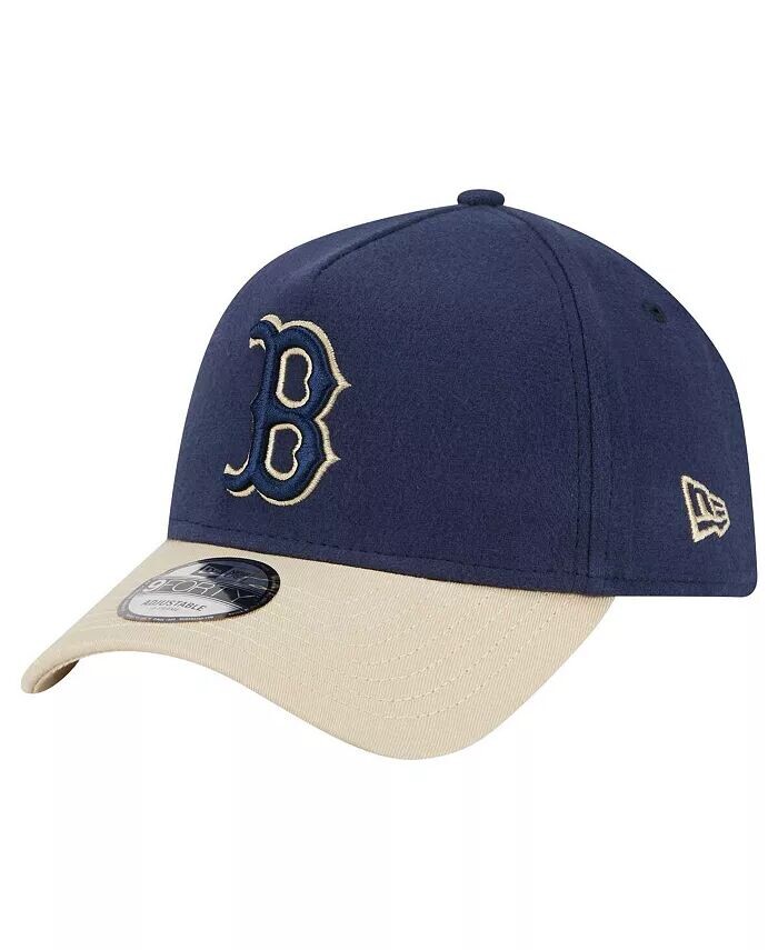 

Мужская темно-синяя бейсболка Boston Red Sox Moleskin A-Frame 9FORTY Adjustable Hat New Era