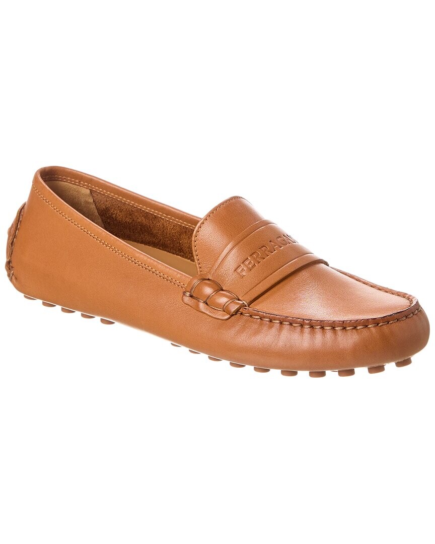 

Кожаные лоферы Ferragamo Iside Salvatore Ferragamo, черный
