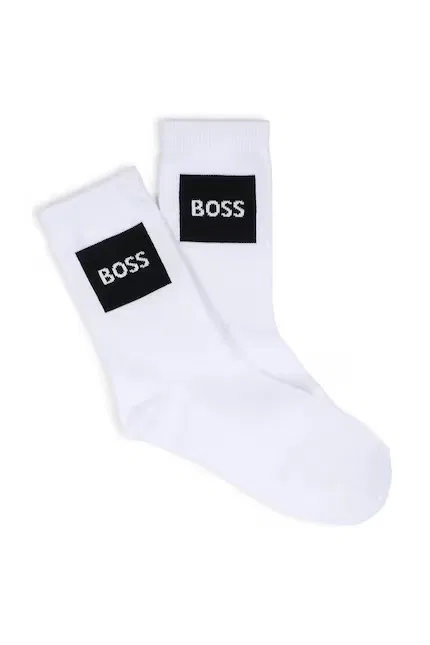 Носки детские 3 шт BOSS, белый — фото 4