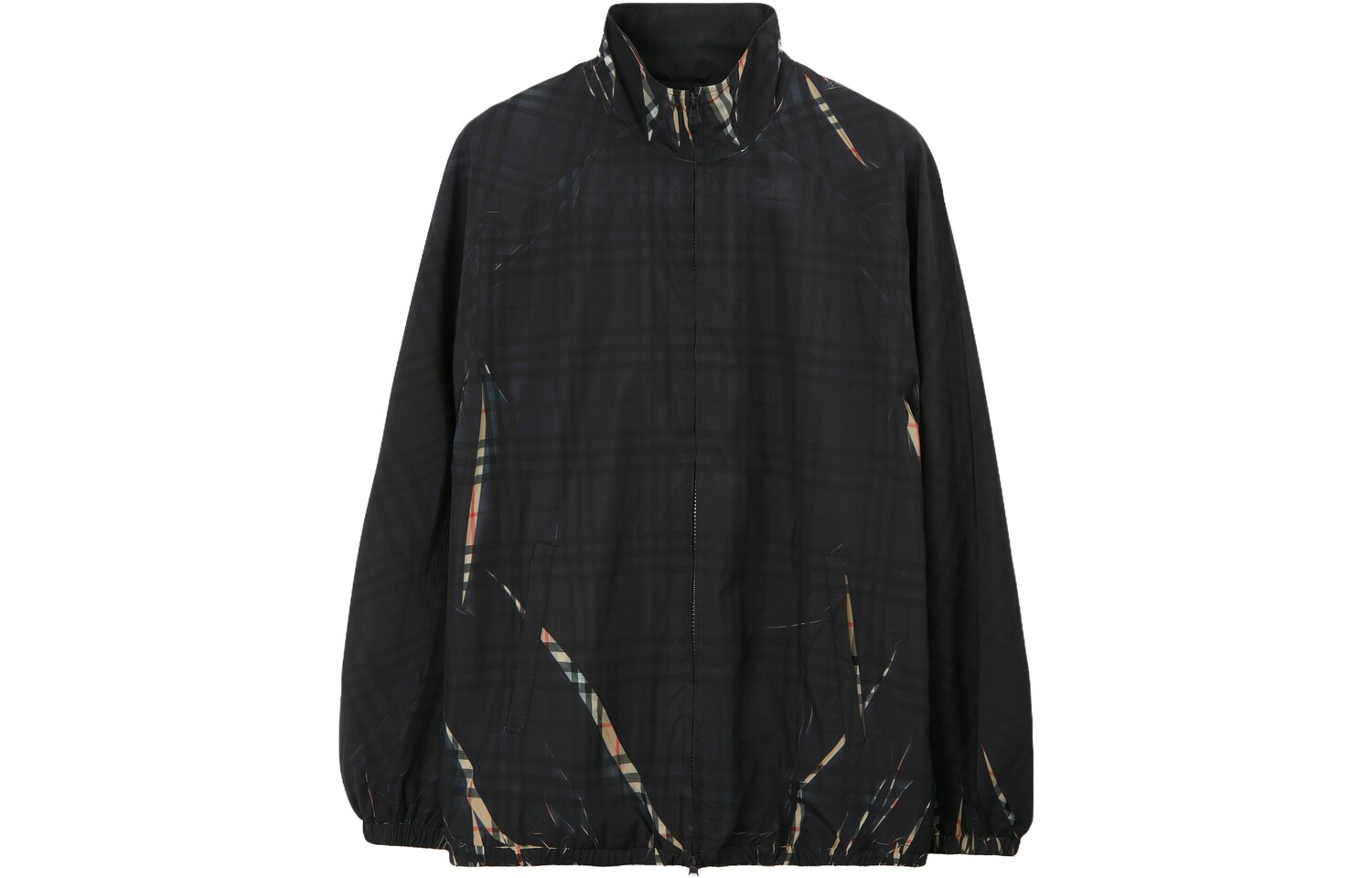 

Пиджак в полоску Burberry, черный