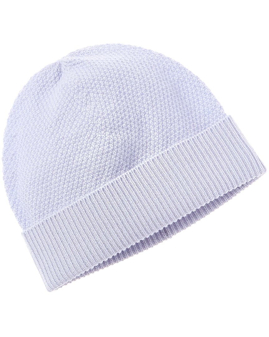 

Кашемировая шапка Phenix Moss Stitch, синий