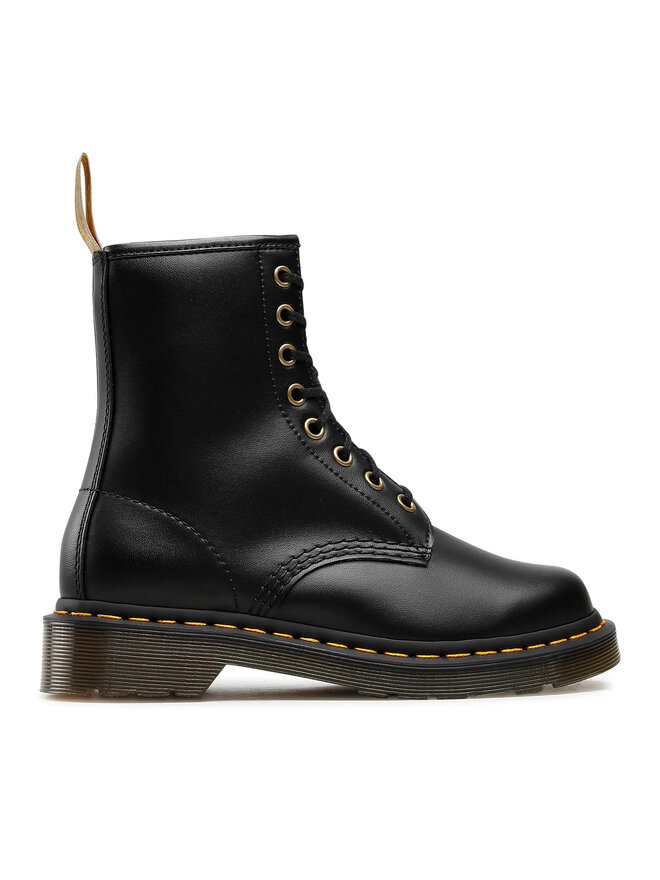 

Ботинки с зубчатой ​​подошвой Dr. Martens Botas de combate Vegan 1460, черный