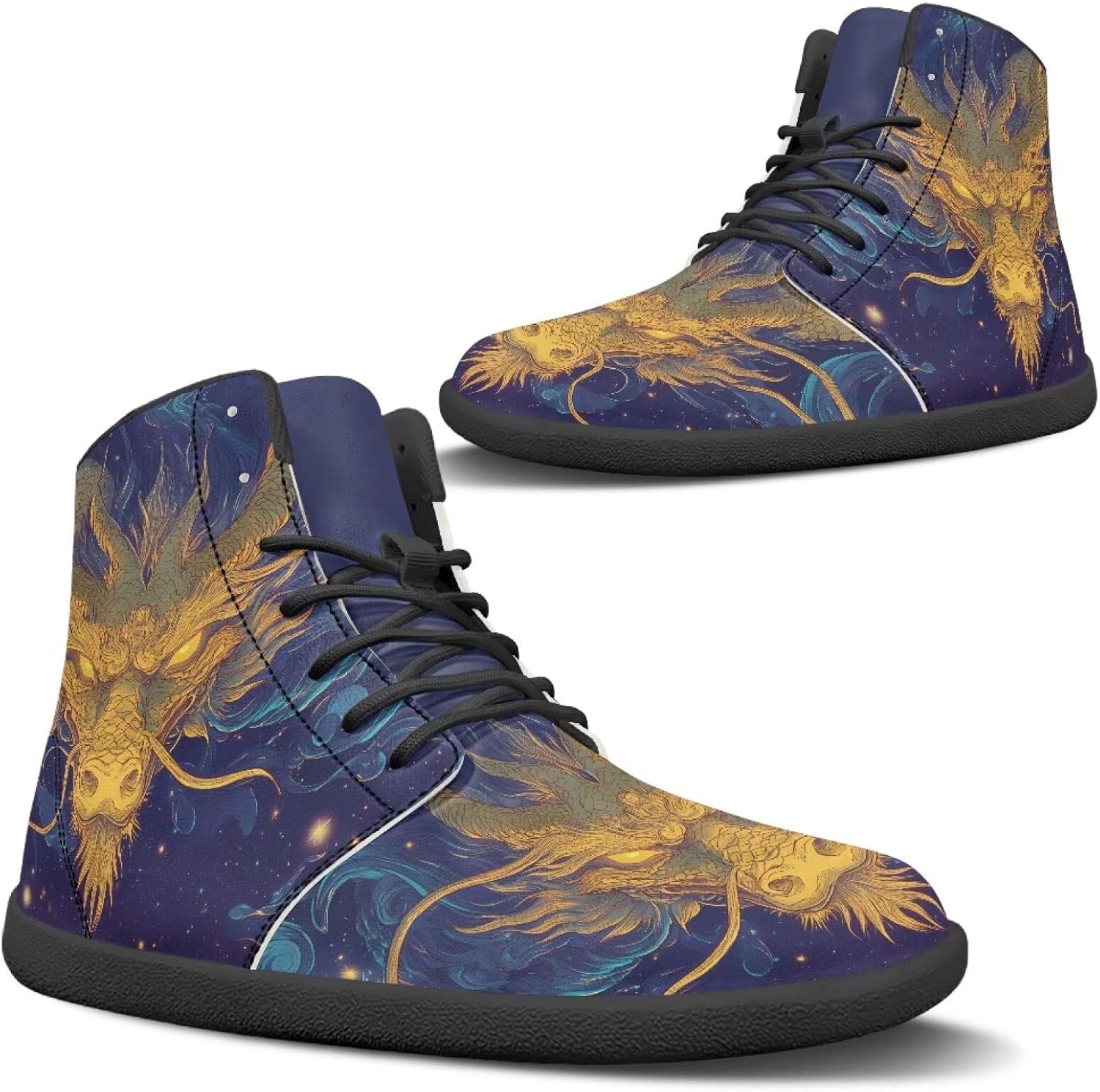 

Широкие кроссовки для ходьбы, унисекс Qoiuvncy, Dragon Starry Sky