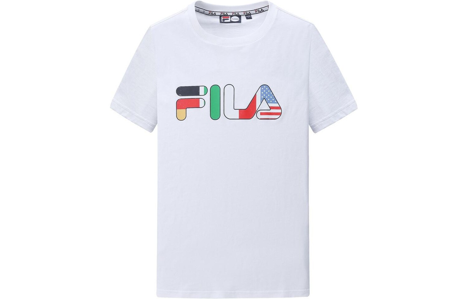 

Футболка унисекс белая Fila, белый