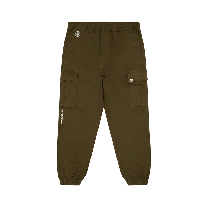 

Bathing APE брюки с зауженным кроем и карманами карго Aape, хаки