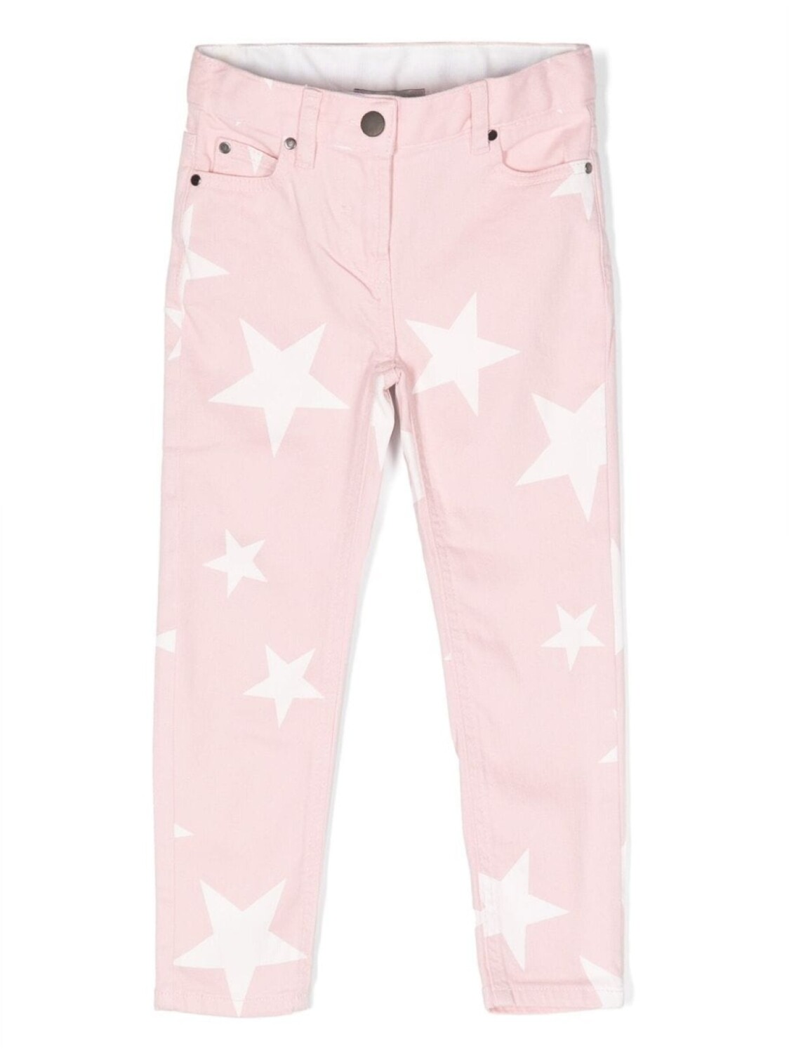 

Stella McCartney Kids джинсы с принтом, розовый