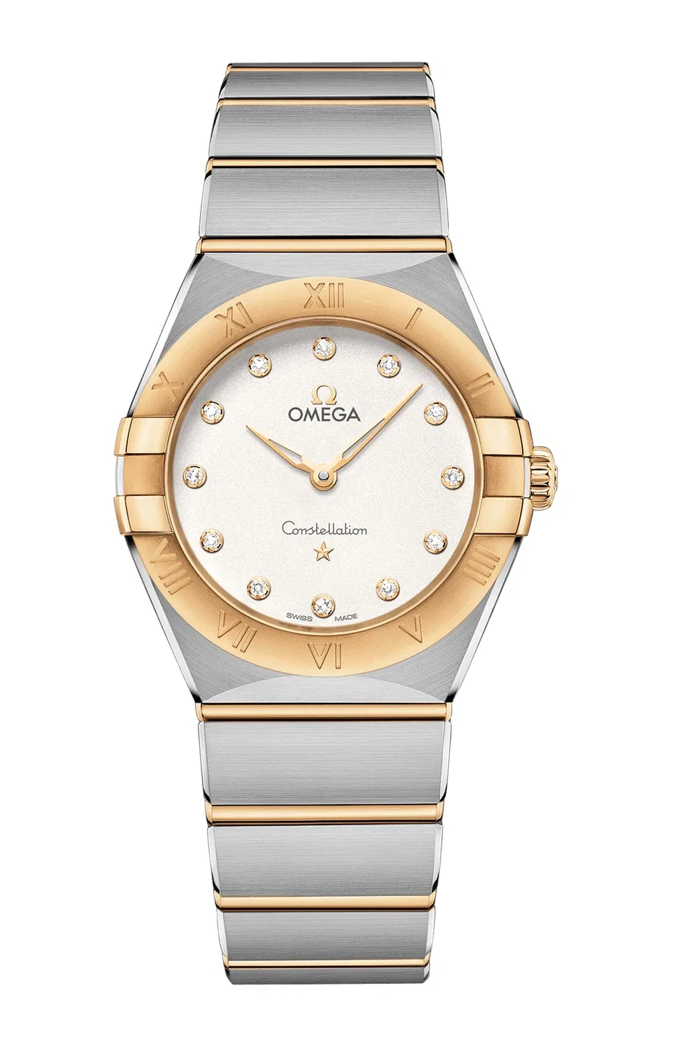 КОНСТЕЛЛЕЙШН МАНХЭТТЕН КВАРЦ 28 ММ - 131.20.28.60.52.002 OMEGA, серебряный