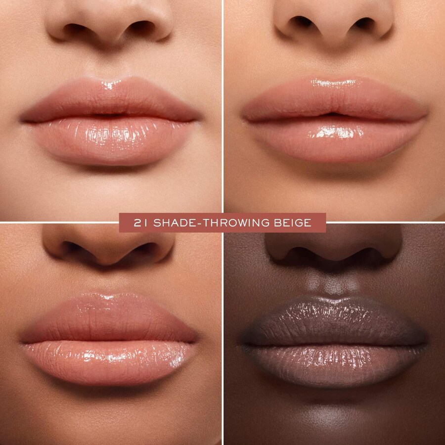 Увлажняющий бальзам для губ Lip Idôle Squalane-12 Butterglow Lancôme, 0.1 oz /2.8 g, 21 Shade-Throwing Beige — фото 3