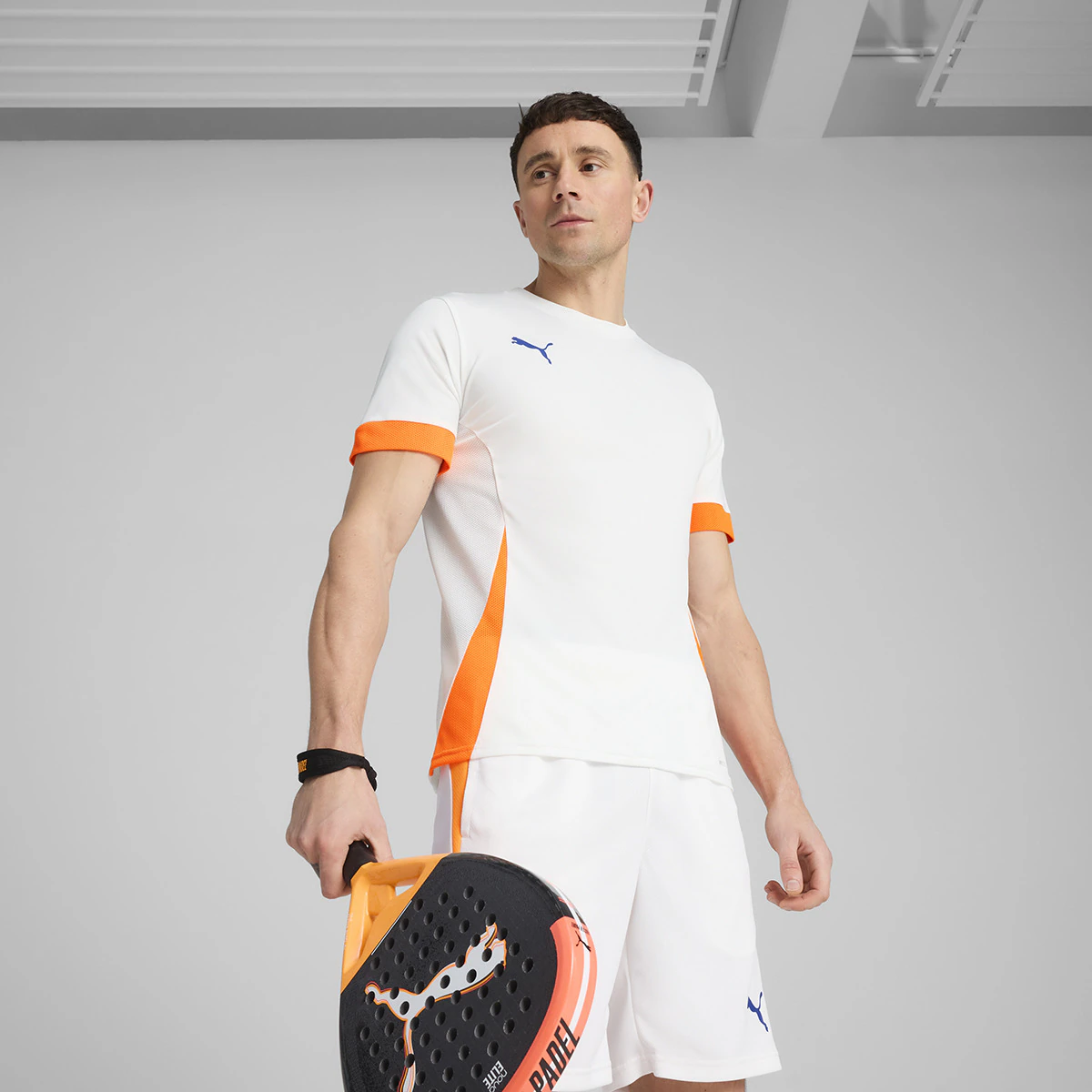 

Мужская индивидуальная футболка Padel Jersey Puma Padel, белый