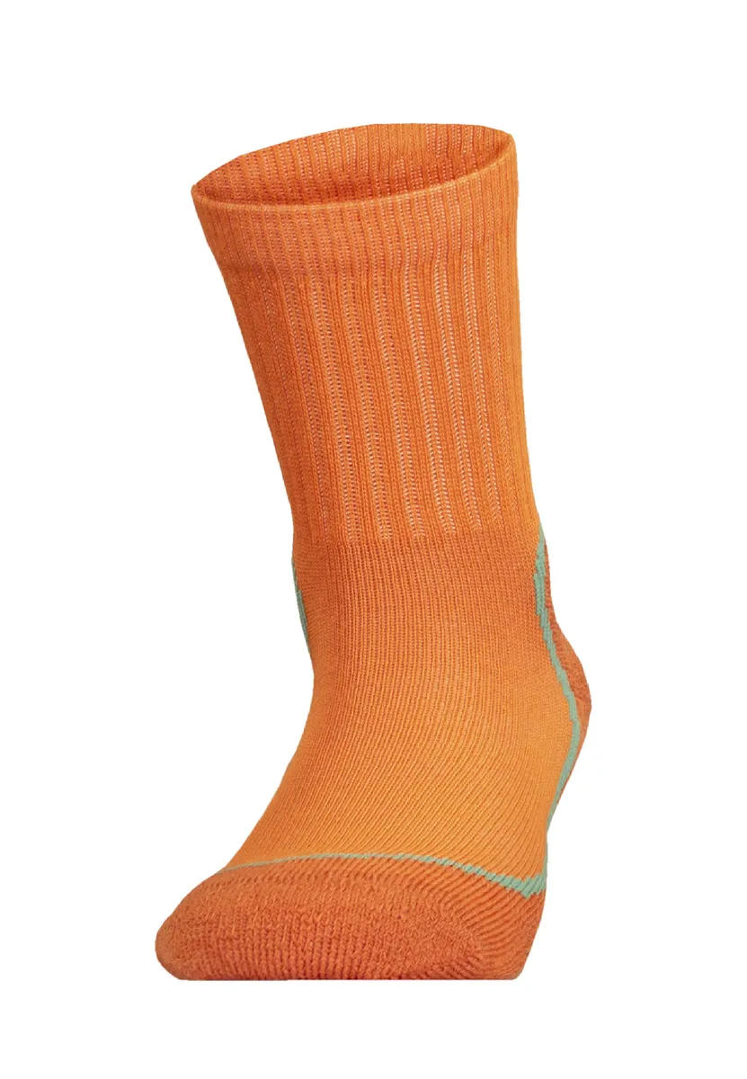 Носки UphillSport "KEVO JR" (1 пара), с многослойной структурой и Coolmax, цвет Orange — фото 2