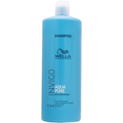 

Invigo Balance Aqua Pure Очищающий шампунь 1000мл, Wella