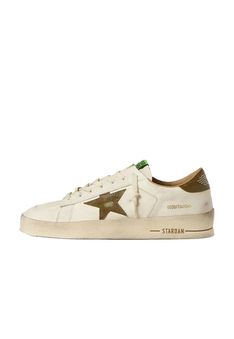 Кроссовки мужские Super-Star, модель GMF00667F007555-10502, Golden Goose, бежевый — фото 2