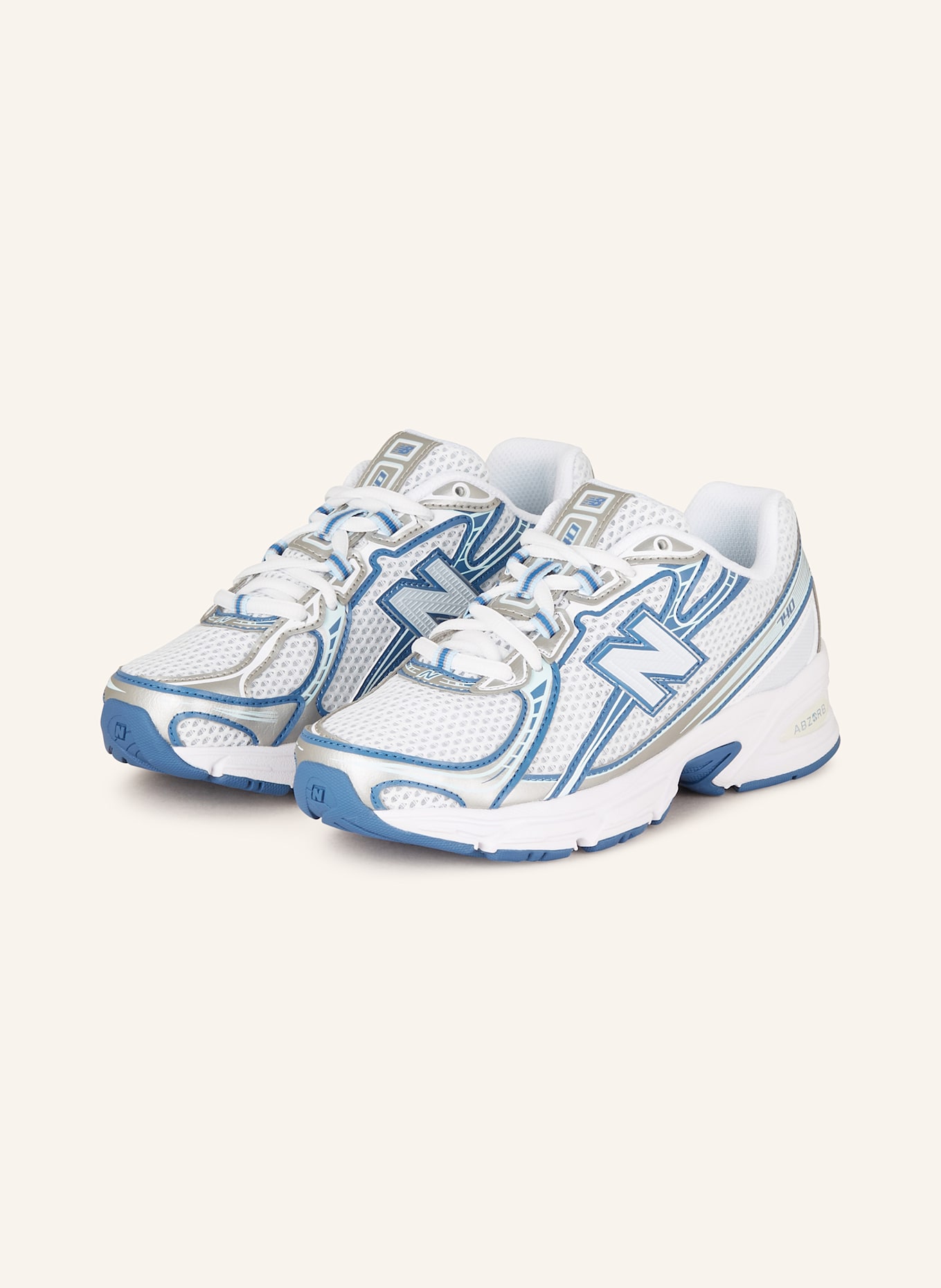 

Кроссовки 740 New Balance, мультиколор