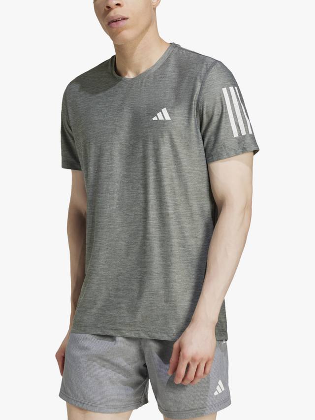 

Футболка с коротким рукавом Own The Run adidas, Grey/White