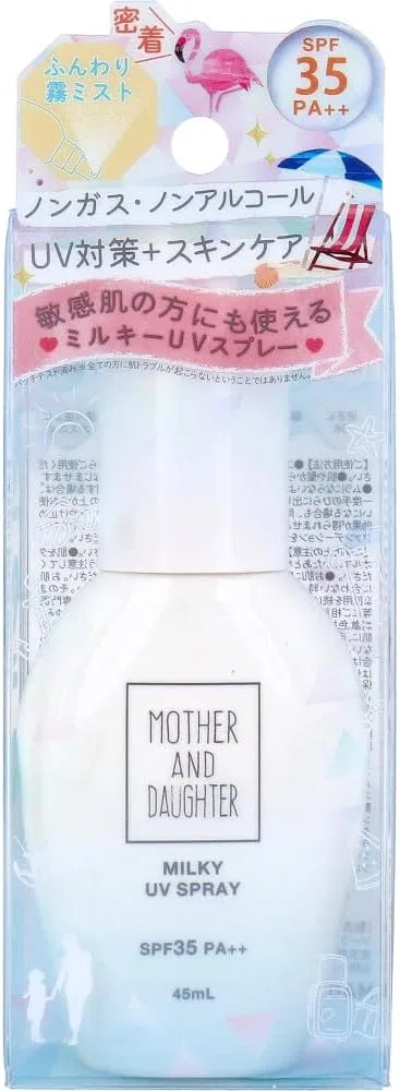 Солнцезащитный спрей Mother & Daughter SPF35 PA++ Milky UV Spray 45 мл