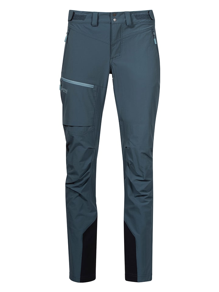 

Bergans Брюки из софтшелла «Breheimen» темно-синего цвета