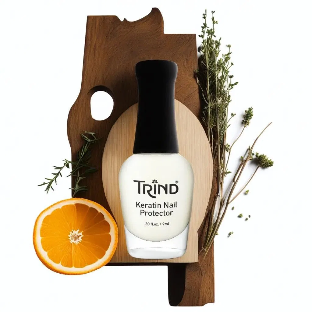 Защитное покрытие для ногтей Trind Keratin Protector Trind