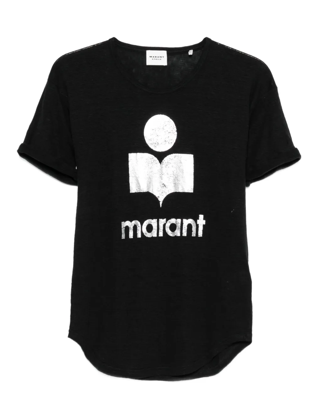 

Футболка с логотипом MARANT ÉTOILE, черный