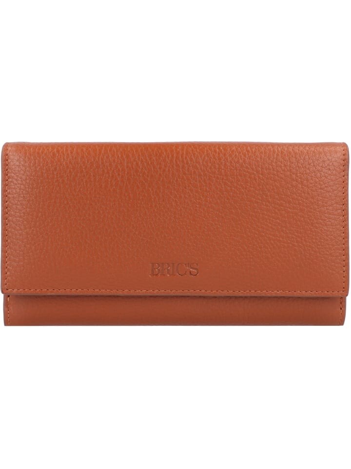 

Кошелек BRIC`s Marmolada Geldbörse RFID Leder 18 cm, цвет tabacco
