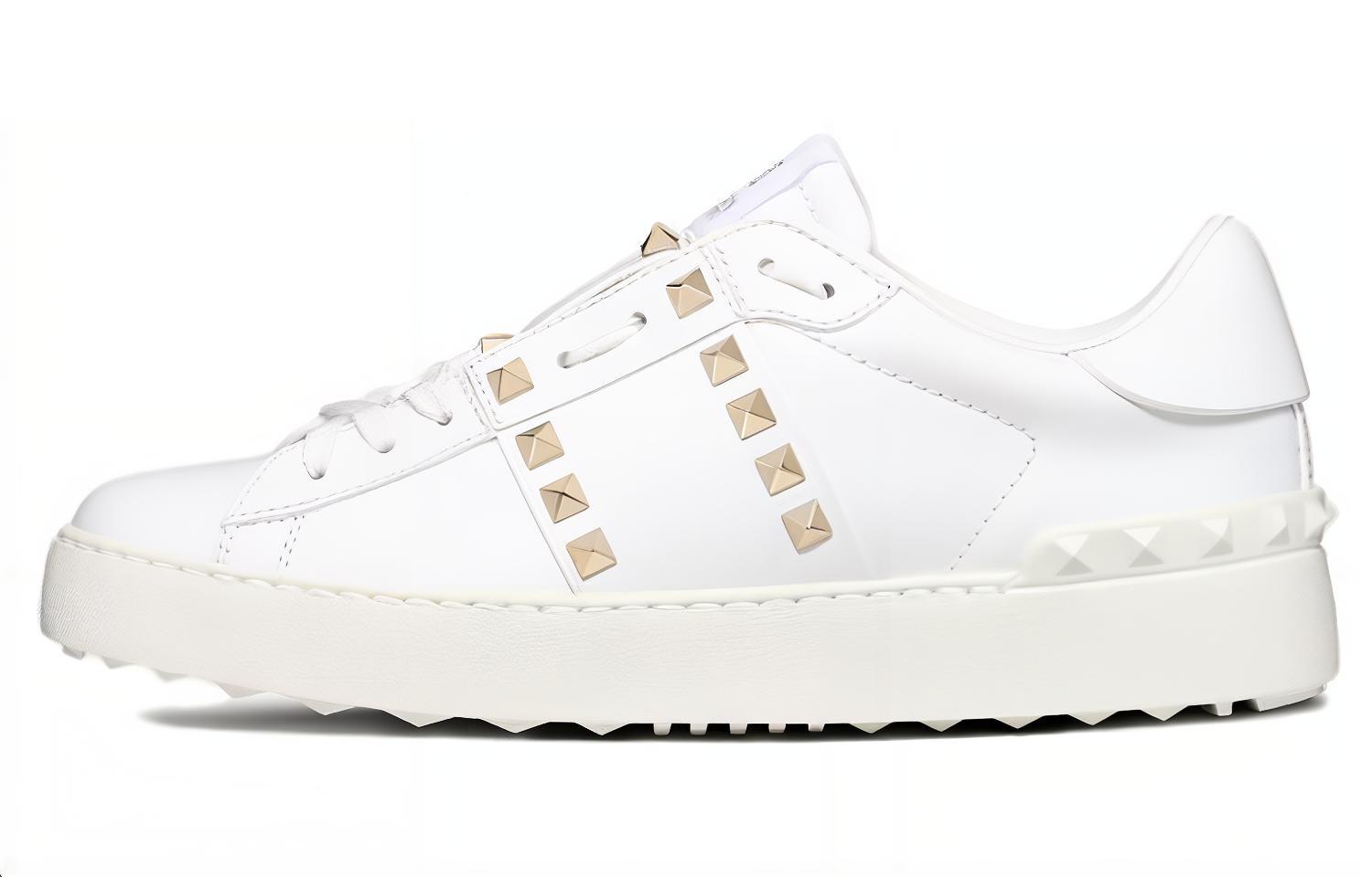 Кроссовки Garavani Rockstud Untitled из кожи Valentino