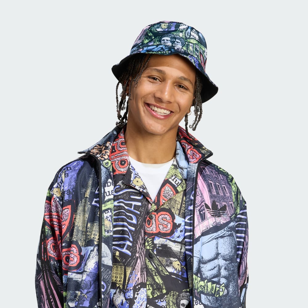 

Бейсболка Adidas x Jeremy Scott Bucket Hat, цвет Multicolor