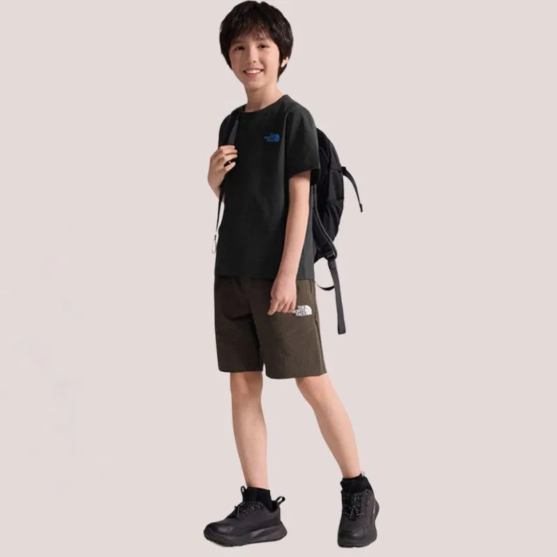 Детская футболка Quick Dry THE NORTH FACE, JK3/Cosmic Black — фото 4