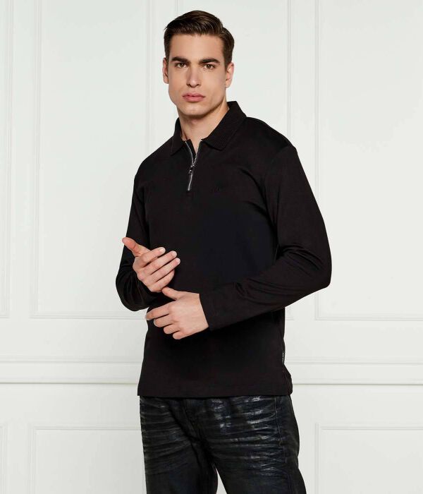 

Рубашка поло Regular fit Armani Exchange, черный