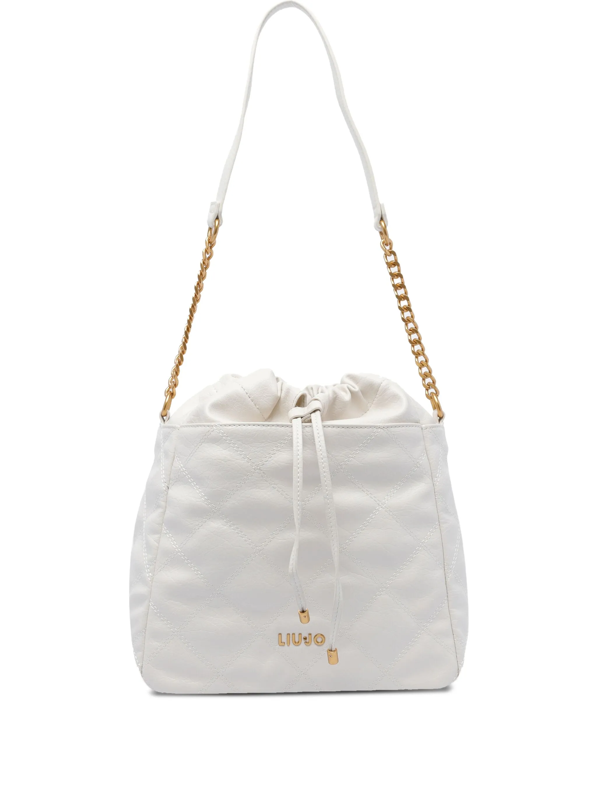 

Сумка-ведро с логотипом Liu Jo, белый