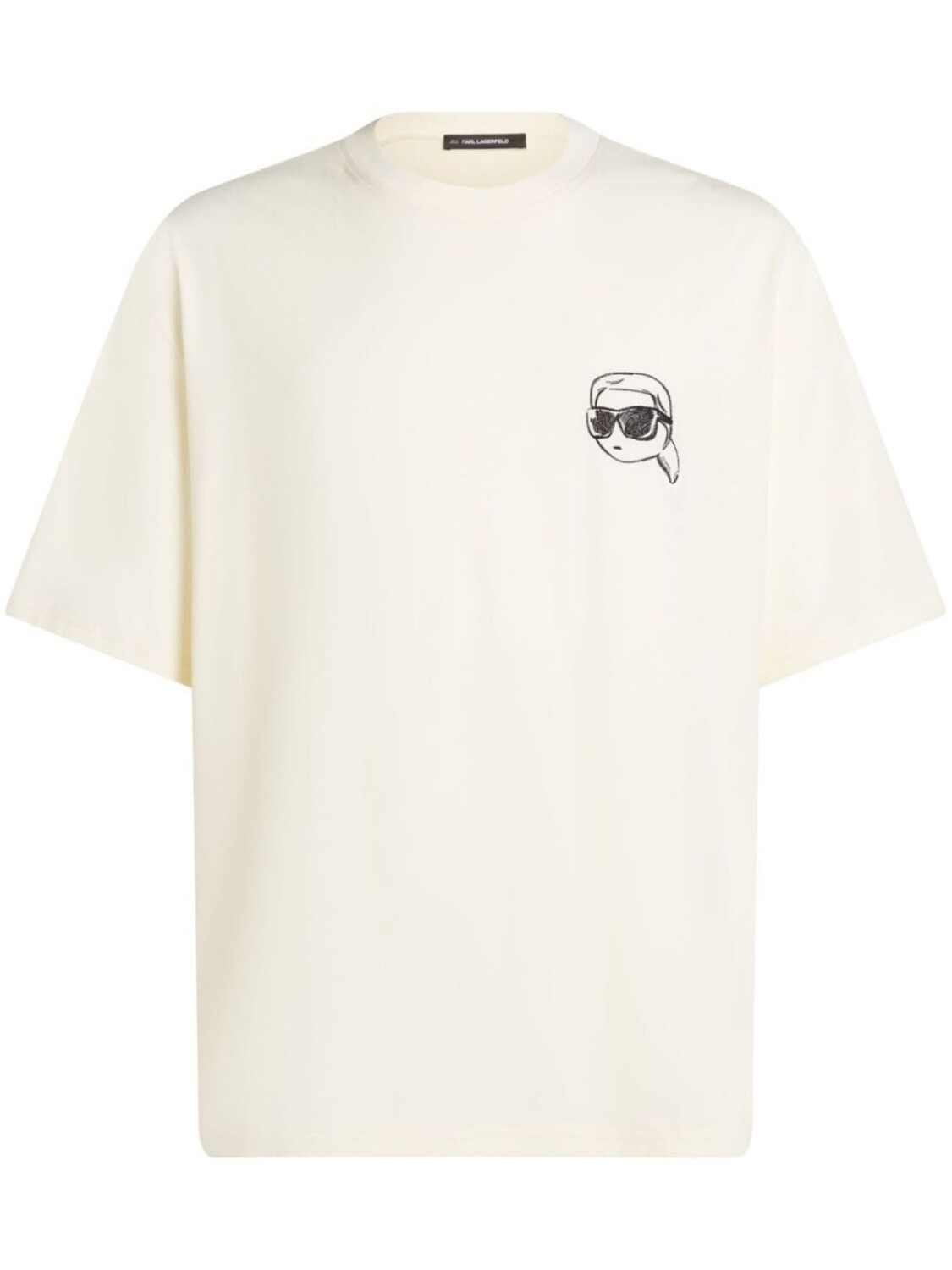 

Футболка с нашивкой Ikonik Karl Lagerfeld, белый