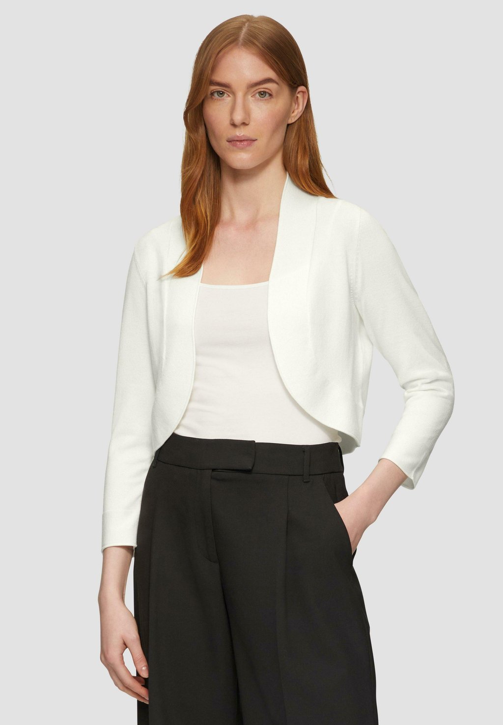 

Кардиган s.Oliver BLACK LABEL, белый