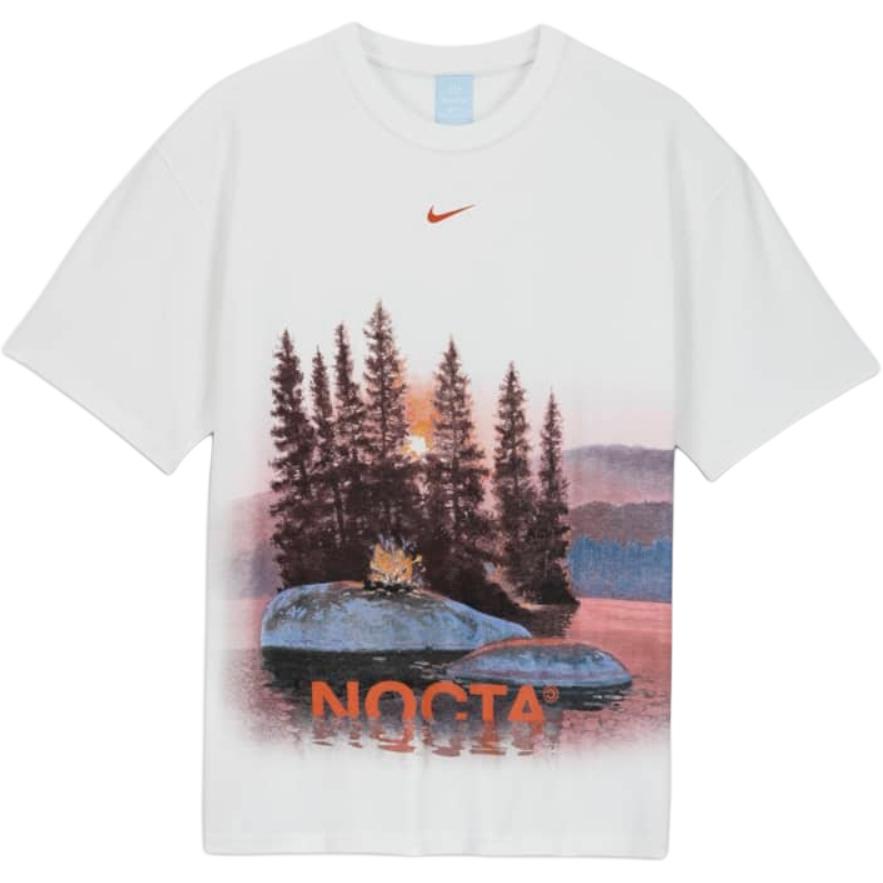 Футболка X Nocta Opal Reels Nike, белая — фото 2