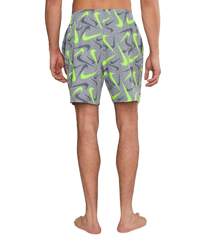 Плавки Nike Breaker Multi Print 7" Volley, серый — фото 4