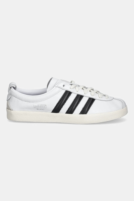 Кожаные кроссовки Adidas Blanc Adidas Originals, белый — фото 2