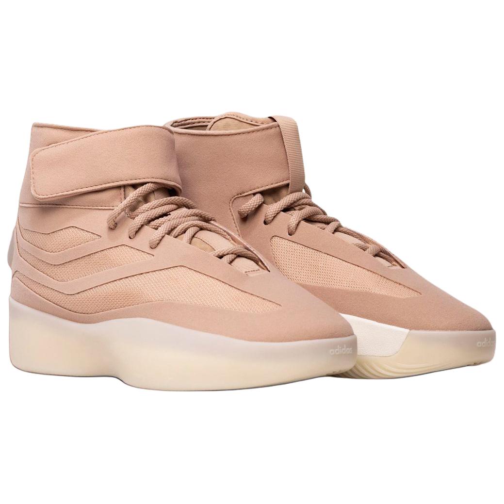 Кроссовки для баскетбола Fear Of God Athletics X Ii High 'Ash Pearl' Adidas, розовый — фото 4