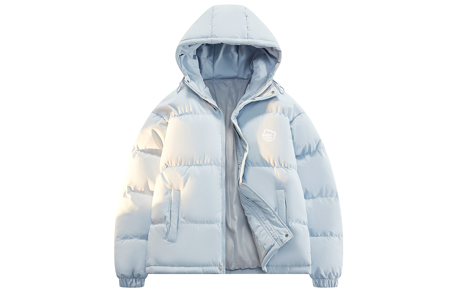 

Disney Пуховик Unisex, Blue Puffer Jacket Hooded[BM06]