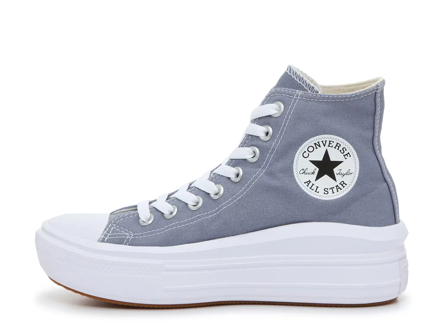Кроссовки Chuck Taylor All Star Move High-Top Sneaker Converse, голубой — фото 3