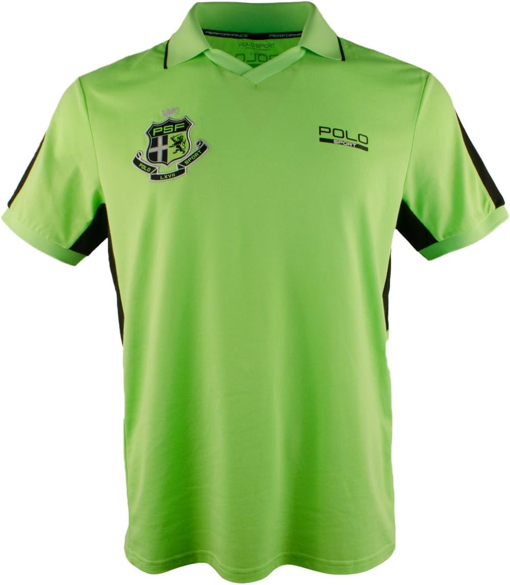 

Polo Ralph Lauren mens Athletic-shirts, Bright Green/Black