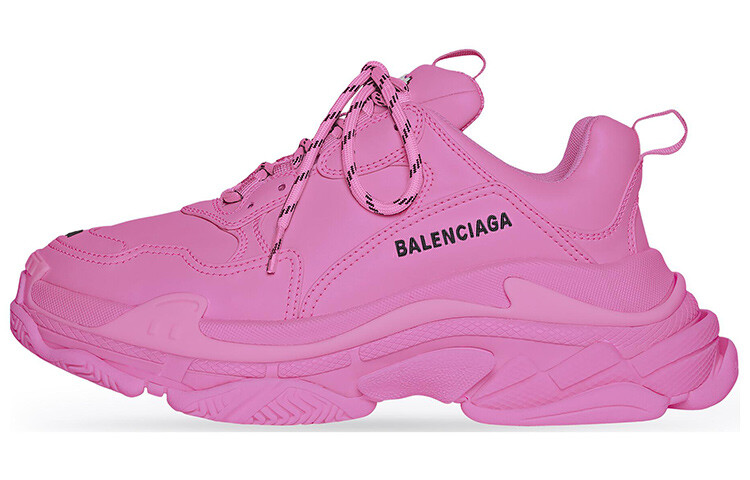 Кроссовки Balenciaga Triple S Chunky, розовый