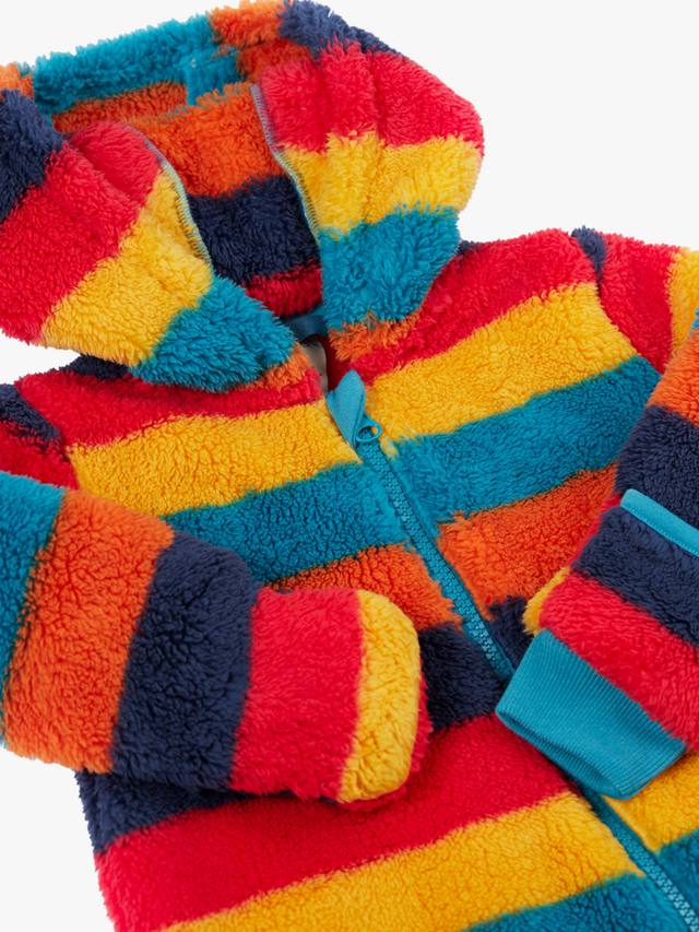 Уютный комбинезон для малышей Ted Snuggle Frugi, Autumn Stripe — фото 3